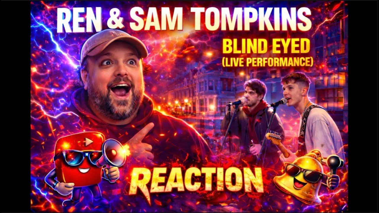 🔥 FIRST TIME REACTION | Ren & Sam Tompkins – “Blind Eyed” (Live Performance) 🔥