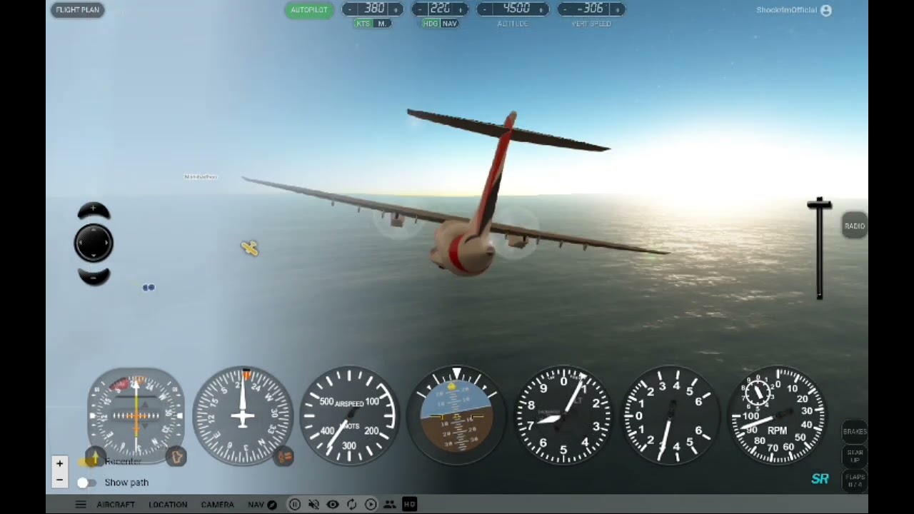 GeoFS Full flight 4 | Villa air ATR 72-600 | Male - Maamigili | 20 minutes