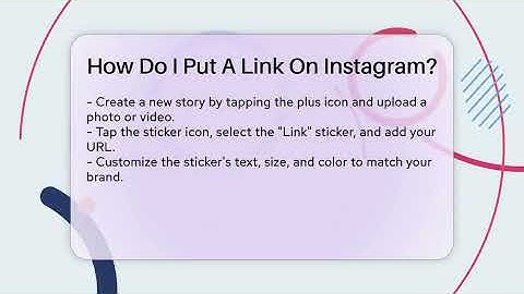 How Do I Put A Link On Instagram? - Everyday-Networking