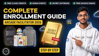 Google Cloud Arcade Facilitator 2026 | Complete Enrollment Guide (Credits, Swags & Bonus Points)