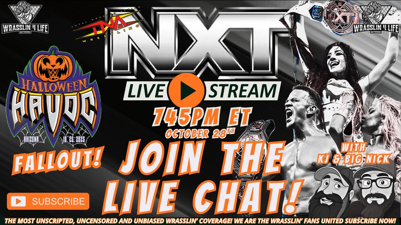 WWE NXT Watch Party - Join the LIve Chat! (October 28, 2025) 