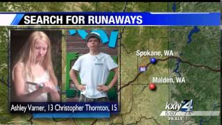 Deputies searching for teen runaways behind Whitman County crime spree