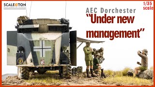 "Under new management"  Deutsche Afrika Korps Diorama in 1/35 Scale