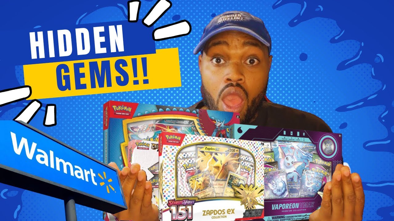 I Found Hidden Pokemon Cards at Walmart - YouTube