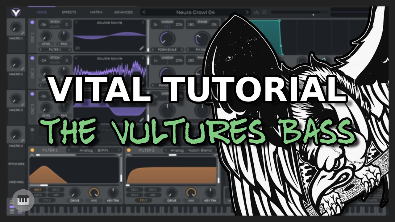Vital Tutorial: The Vultures Bass (from CHEE's song)