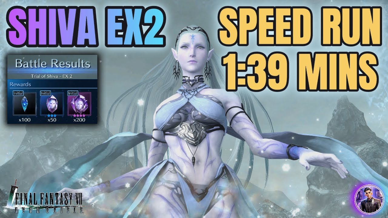 [Final Fantasy 7 Ever Crisis] - Trial of Shiva EX2 - SPEED RUN CLEAR IN ...