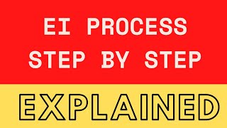 Employment Insurance STEP by STEP explained!!