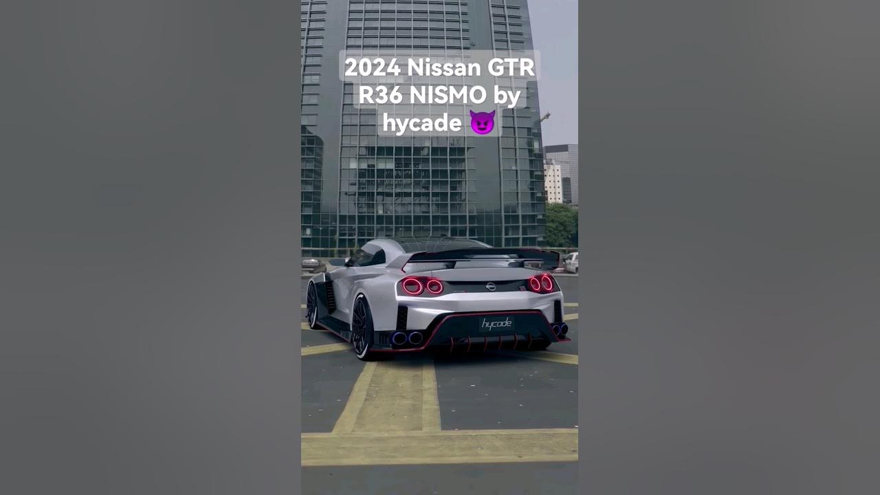 2024 Nissan GTR R36 NISMO by #hycade #the_hycade #sema #widebody