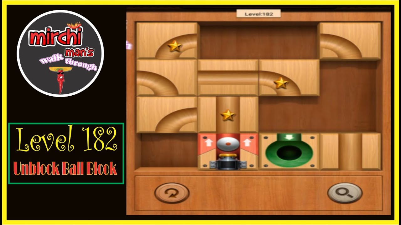 Unblock Ball-Block Puzzle || Level - 182 || Walk Through || - YouTube