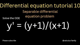#separable differential equation problem 2