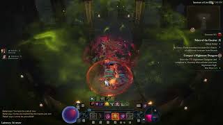 Diablo 4 Belial killed with Lunatic Eviscerate Warlock Build Torment 12