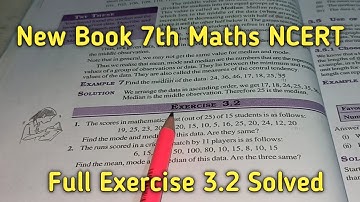 Chapter 3 Ex-3.2 Data Handling || Class 7 Maths NCERT New Book
