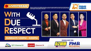 WITH DUE RESPECT (Season 2) | AUGUST 23, 2026 | Livestream
