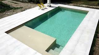 Video Con Posa Del Rivestimento Interno Della Piscina Con Il Pvc Touch Colore Relax E Foto Finita