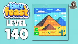 Tiny Feast level 140 walkthrough solution 