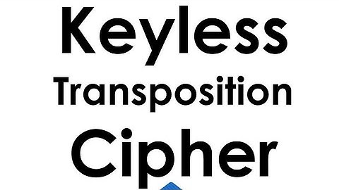 ||Keyless Transposition Cipher Technique||Cryptography||Cyber Security||By-@cyberjet09