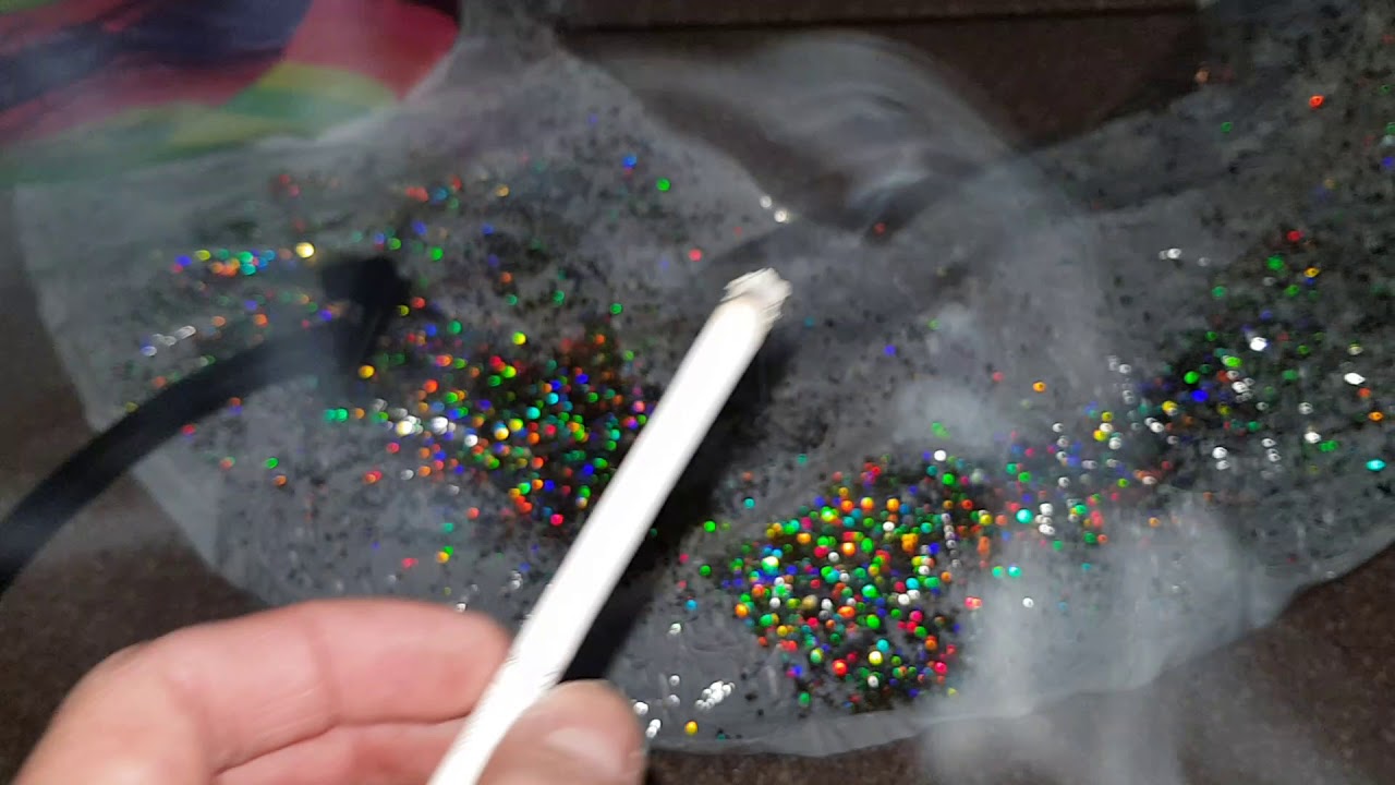 Big unikorn deflate (air pump) and Air pump sucks glitter!