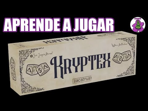 KRYPTEX - Cómo se juega - TUTORIAL - Juego de Mesa