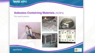 NAPIT EXPO 2014 Training Taster Session 4: Asbestos