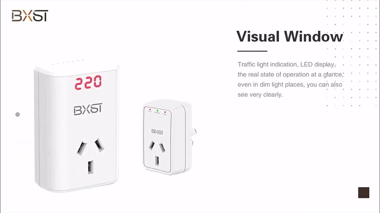 BXST Power Automatic Argentina Plug Socket Voltage Protector YouTube
