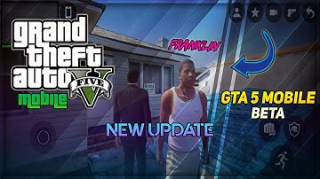 (NEW UPDATE) REAL GTA 5 V0.1.5 ANDROID PROJECT / MOBILE BETA BY UNITY (HD GRAPHICS)