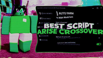 ROBLOX : 💻ARISE CROSSOVER *OP* SCRIPT (AUTO FARM, DUNGEON, KILL AURA, AUTO ARISE) | ROBLOX GUI HACK