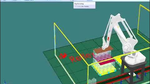Robotic Palletizing Simulation