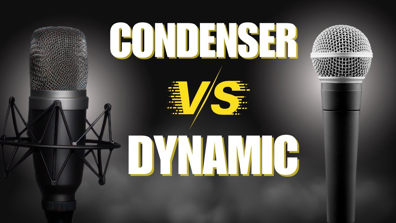 Dynamic vs Condenser Microphones | What is The Difference? - YouTube