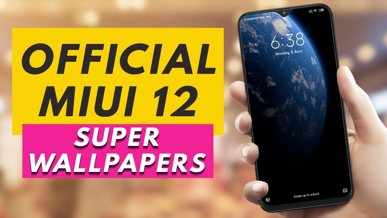 UPDATE THIS APP AND GET OFFICIAL MIUI 12 SUPER  WALLPAPER  