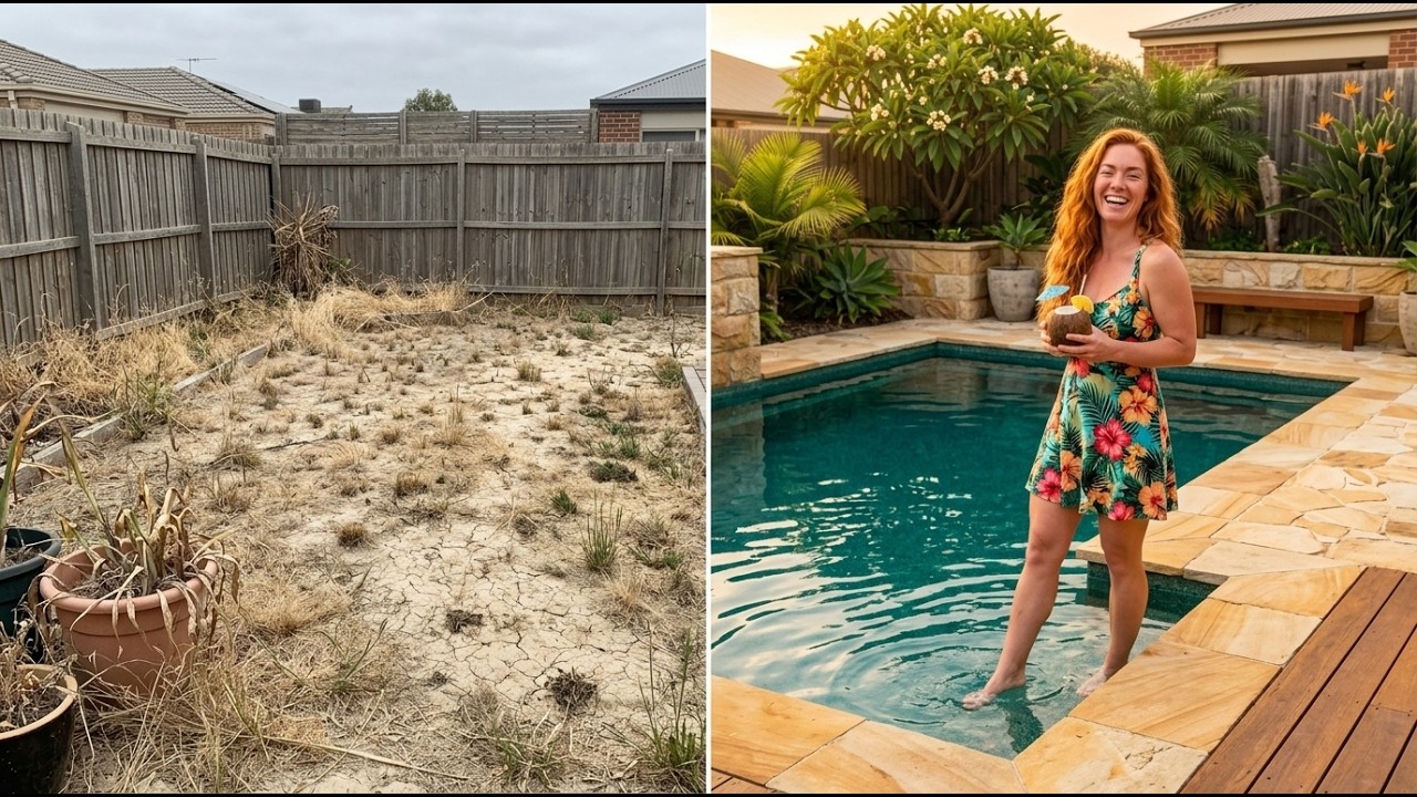 Turning My Backyard Into a Pool Oasis — Built From Scratch Alone