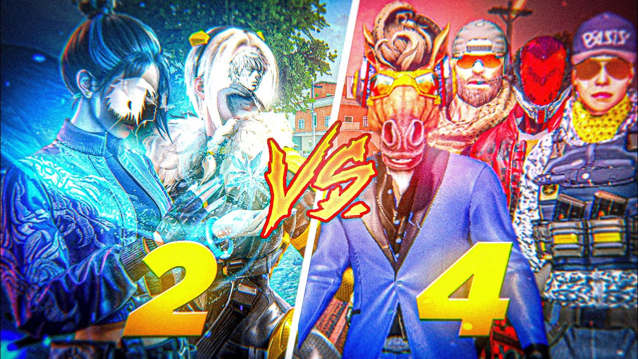 Breack & Garci vs 4 Jugadores en Blood Strike