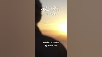 Surah Ash Shu'ara 20-21| Hindi - Urdu Audio translation | سورة الشعراء