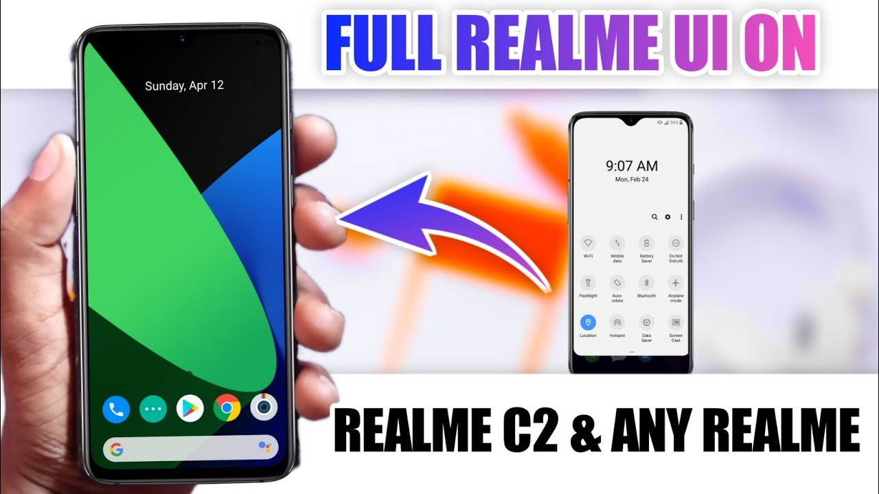 Realme C2 Realme UI | Full Realme UI Theme For Realme C2 & All Realme ...