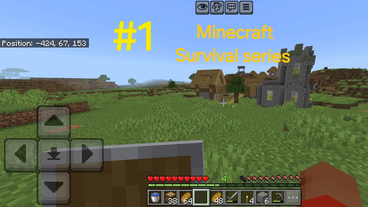 New Journey Minecraft Survival Series Pe 1.21 Episode #1 - YouTube