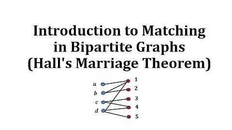 Introduction to Matching in Bipartite Graphs (Hall