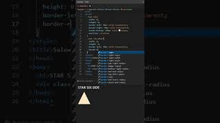 Star Six Coding In Vs Code Python Programming Language  coding  channel  codes