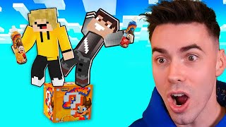 ONE BLOCK WARRIOR 🧃 in Minecraft! screenshot 1