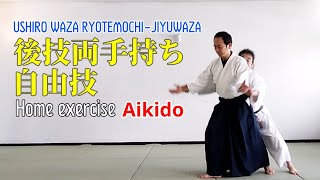 後ろ両手持ち自由技 Ushirowaza Ryotemochi Jiyuwaza #aikido #martialarts #uk
