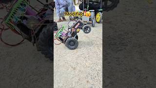 "Extreme Modification Level 😵 | Swaraj 855 RC Tractor Stunt | Viral RC Toys #shorts"