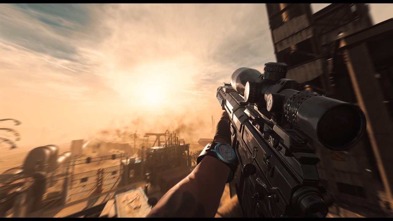 sniping to chill music... (modern warfare)