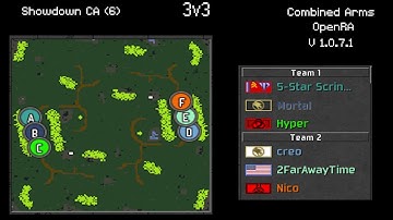 181# - IFV Spam - 9 - 31/08/2025 - 4v4 - Combined Arms V1.0.7.1 (OpenRA)