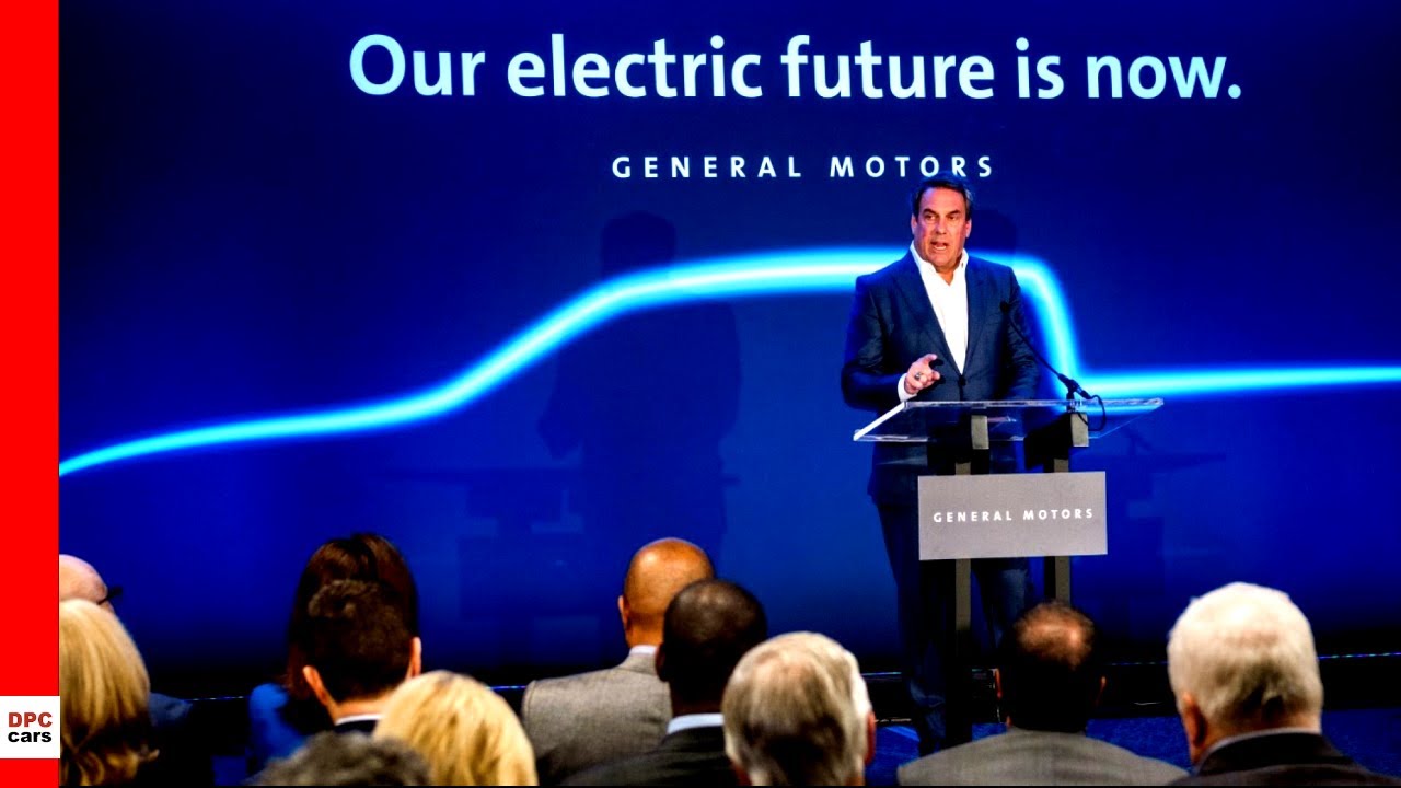 GM Chevrolet GMC Electric Truck & Cars Press Event