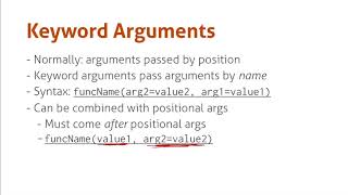 Famous SI 106: Keyword Arguments Net Worth