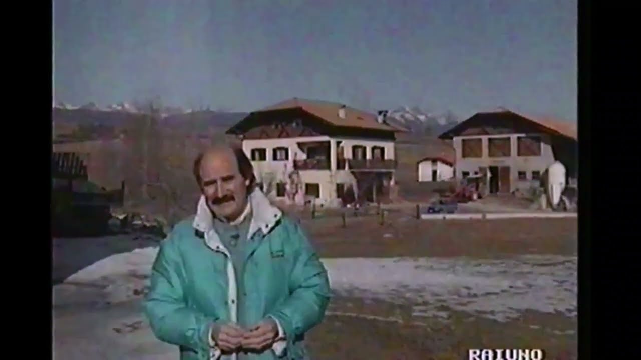 RAI,  Linea Verde, Cavareno, stalle anni 90