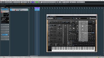 Psytrance Kick Tutorial - Steinberg Retrologue 2