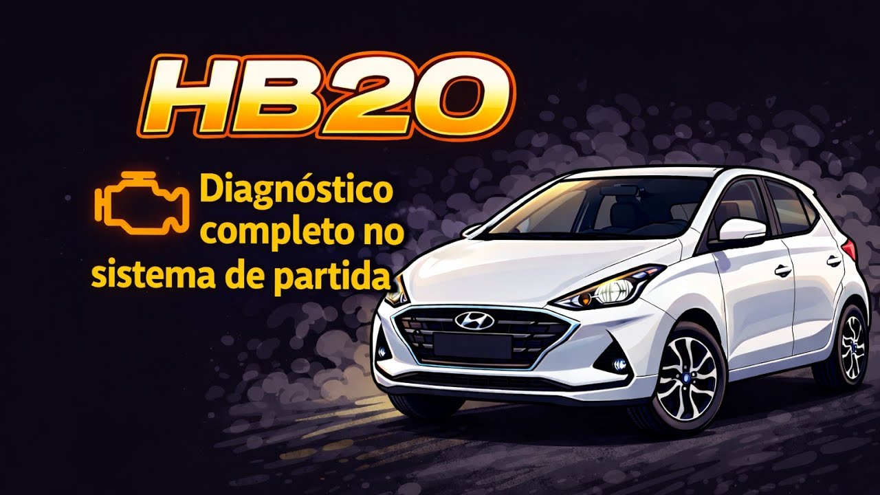 HB20 2013 com problema na partida? Diagnóstico completo do sistema de partida!