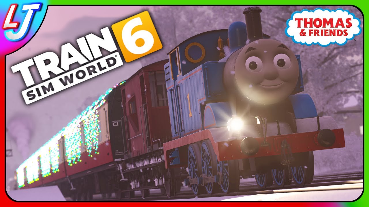 Train Sim World 6 - Томас и рождественский спецвыпуск! (В прямом эфире)