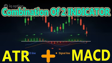Combination Of 2 Binary Trading Indicators | ATR Indicator + MACD Indicator