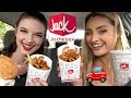 JACK IN THE BOX CAR MUKBANG! Talking about anxiety