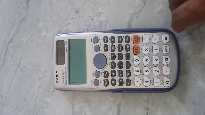 Find Modulus or remainder of a number using scientific calculator.